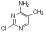 2-Chloro-5-methylpyrimidin-4-amineC5H6ClN3